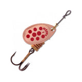 Mepps Aglia Dotted Spinner - Copper Red Dot