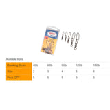Halco Ball Bearing Swivel w/ Coastlock Snap