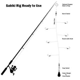 Fish Skin/Flasher Thread Sabiki Rig