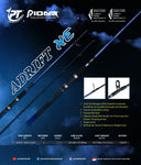 Pioneer Adrift XE Fishing Rod | 10FT