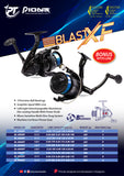 Pioneer Blast XF 9000 Spinning Reel