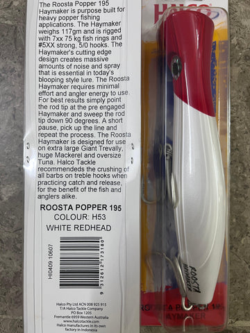Halco Roosta Popper 195|117gm