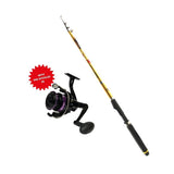 Fishing Rod/Reel Combo With Line and complete fishing equipment
