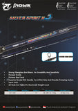 Pioneer Silver Spirit II Surf Fishing Rod | 12FT