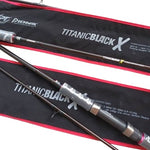 Pioneer Titanic Black X Graphite Fishing Rod