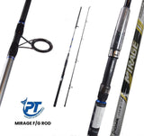 Silstar 7000/Mirage 9ft Spinning Rod/Reel Combo with Line