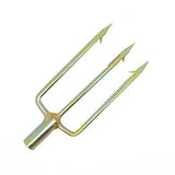 Spearfishing Pole Spear Rubber Sling w/ 3 prong harpoon tip
