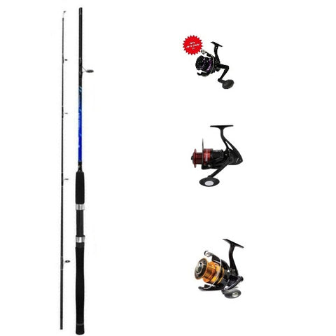 Ultimate Boat/Jetty Bottom Fishing Rod/Reel Combo With Line