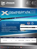 Pioneer X-Generation XE Power Graphite Fishing Rod | 9 FT
