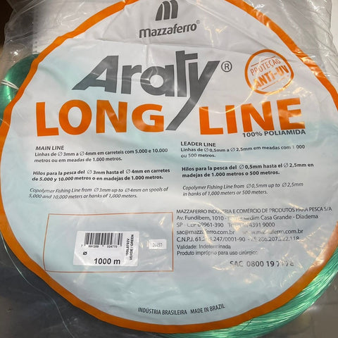Araty Fishing Line 0.80mm|69.2LB|1000meter hank
