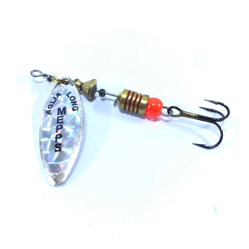 Cuillère Tournante Mepps Aglia Longue Rainbow Argent (x2) | Pacific Pêche Cuillère Tournante Mepps Aglia Longue Rainbow Argent (x2) | Pacific Pêche