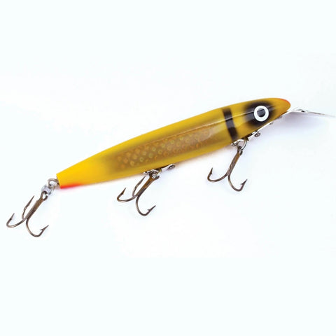 cisco kid fishing lure Suick Lures The Topper features stainless blades on the nose and tail and a torpedo profile to create a lifelike wake on the water Cisco Kid Diver No.1300, #04